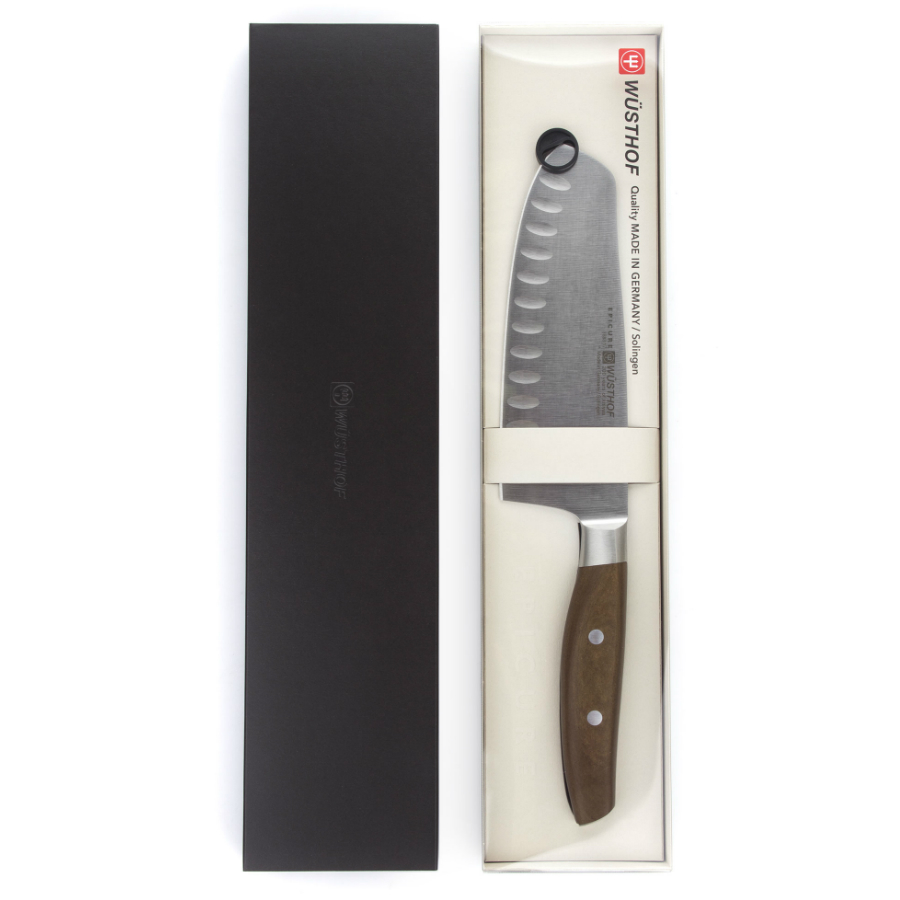 Нож Сантоку Epicure с углублением на кромке, 17 см WUESTHOF W3983 - Вид №3