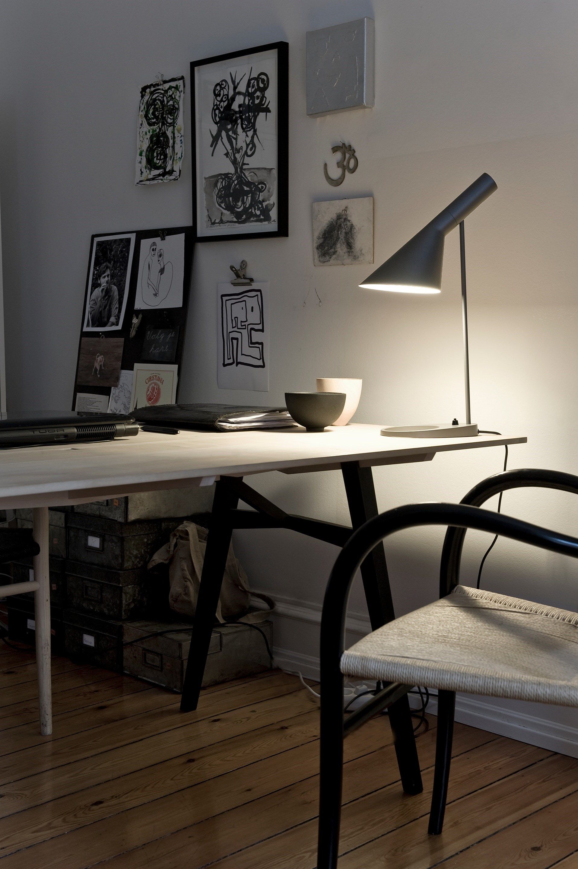 Регулируемая стальная настольная лампа Louis Poulsen AJ ARCH-00138097 - Вид №21