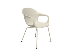 Рециркулированный пластиковый стул с подлокотниками