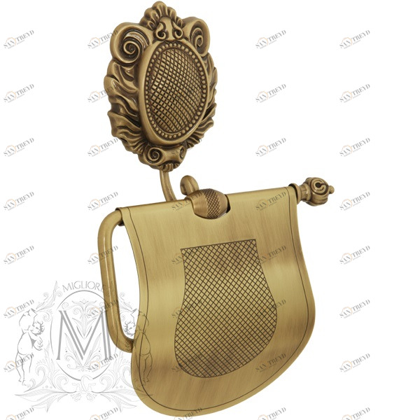 Бумагодержатель MIGLIORE Cleopatra ML.CLE-60.706.BR бронза 