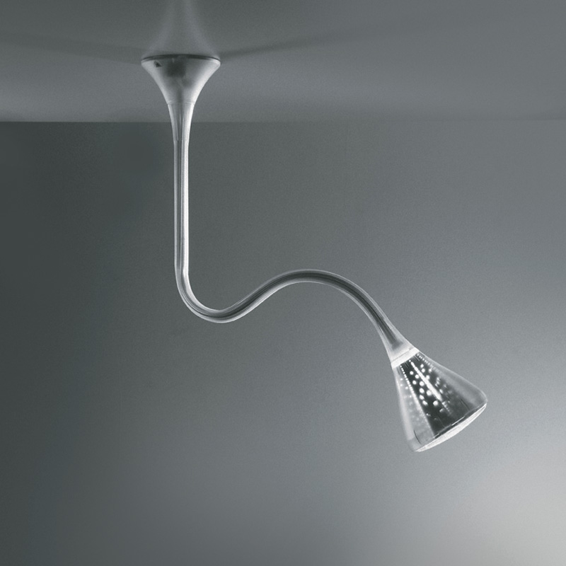 Светильник настенно-потолочный серебристый Artemide 0674010A ARTEMIDE  00-3882742 Серебро  - Вид №1