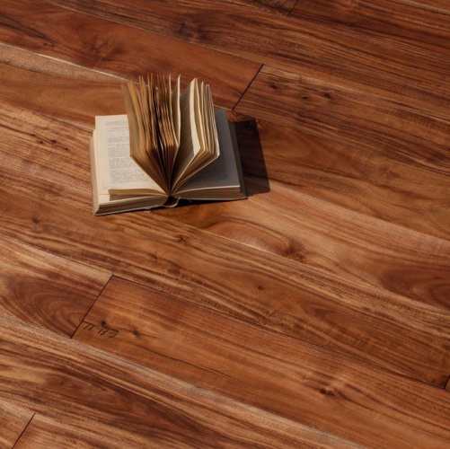 Массивная доска Magestik floor Под лаком (экзотика) Состаренная (браун) 910x122x18мм Акация (Гладкая) 910х122 мм MGK Magestic floor 2600300167 - Вид №3