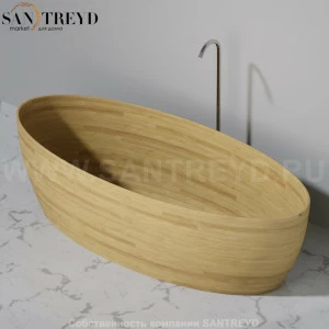 UWD MADRA N1 Ванна свободностоящая 190 см из дуба N1Madra190.oak