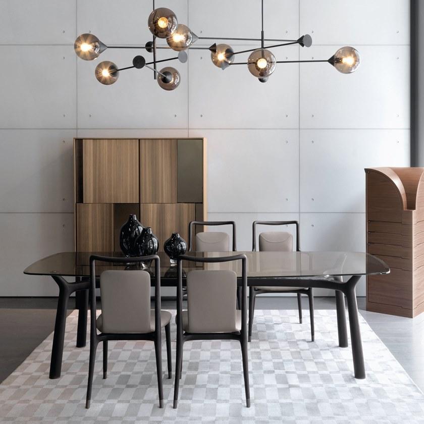 Giorgetti Прямоугольный стеклянный стол для гостиной sun-id-1369194 - Вид №2