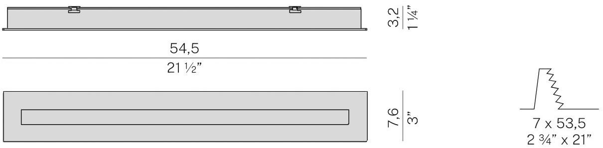PANZERI Встраиваемый потолочный светильник из листового металла sun-id-1388176 - Вид №8