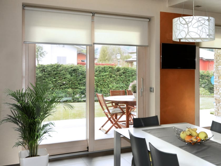 Раздвижные окна из алюминия и дерева NAVELLO облако ARCH-00020054