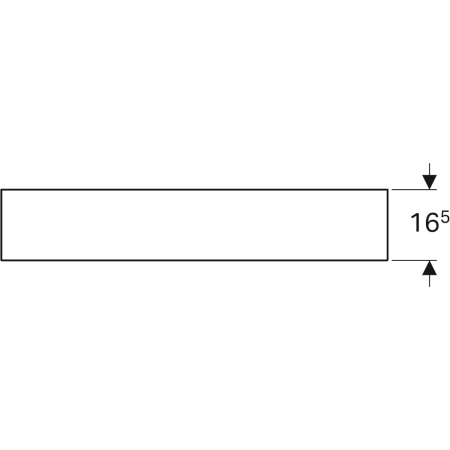 841961000 Настенная полка Geberit iCon Geberit  - Вид №15