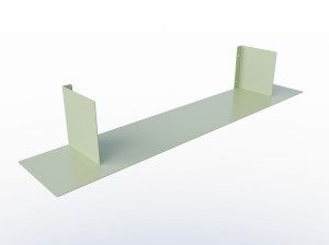 Металлическая полка