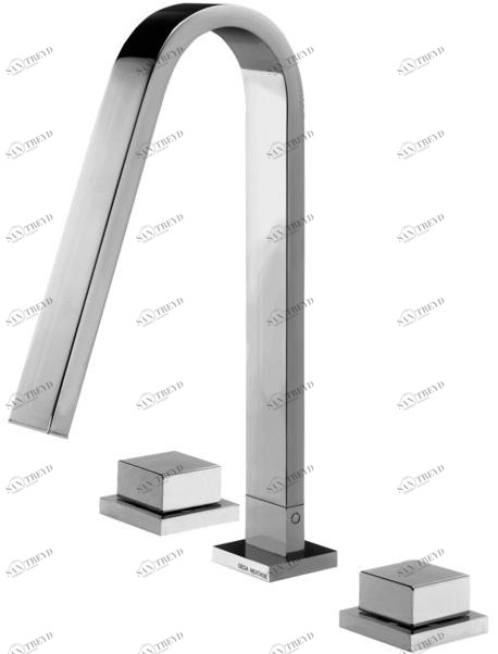 GEDA Смеситель для раковины на 3 отверстия Hito quarantuno Santreyd sun-id-1375918