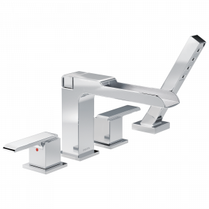 Канальная римская ванна с ручным душем