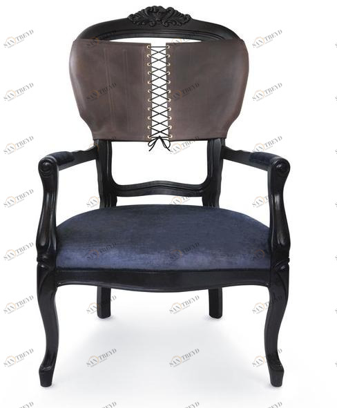 Mineheart Стул с обивкой и подлокотниками  Fur/014 