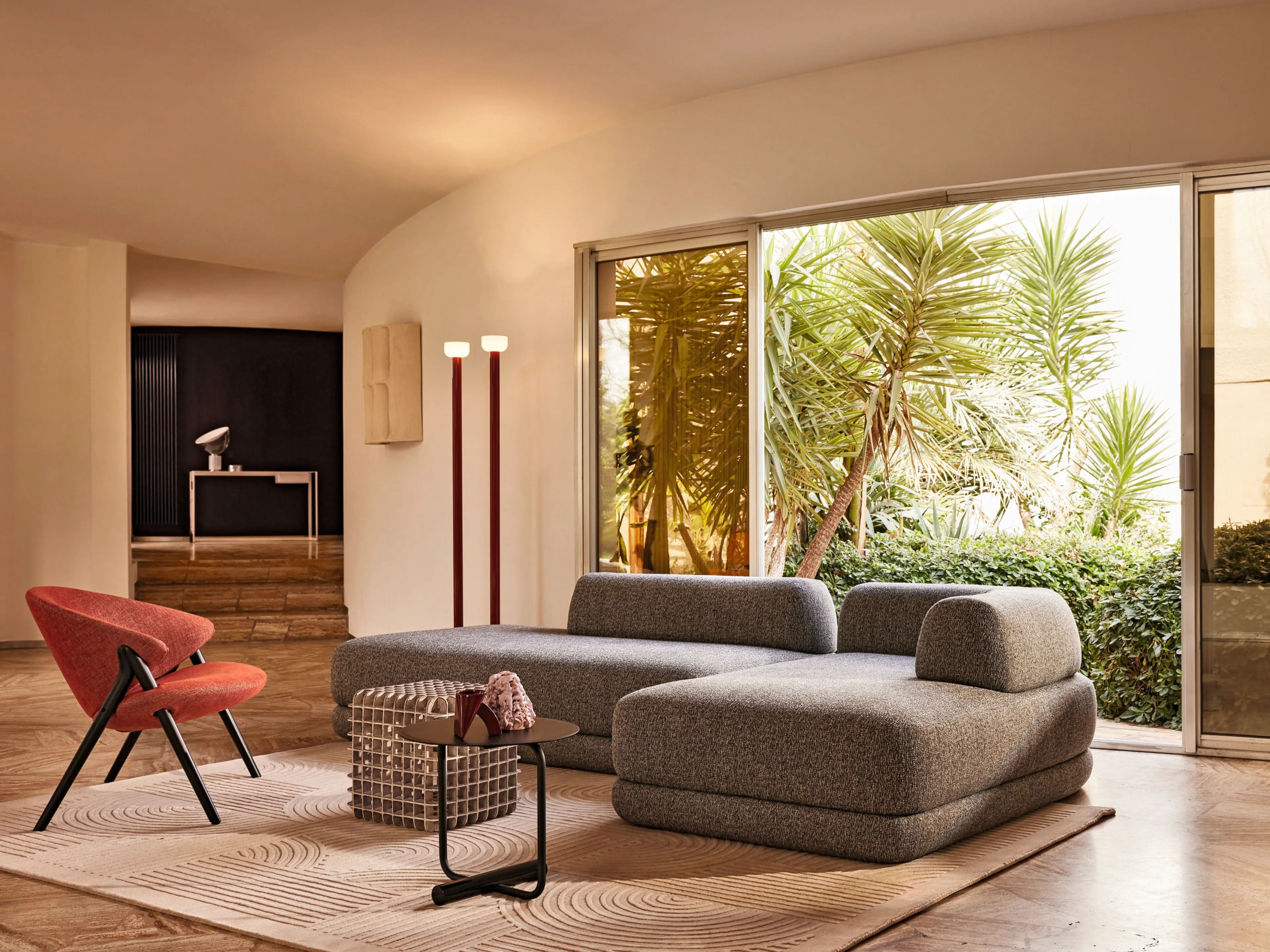 Секционный диван из ткани Zanotta BUMPER ARCH-00006142 - Вид №1