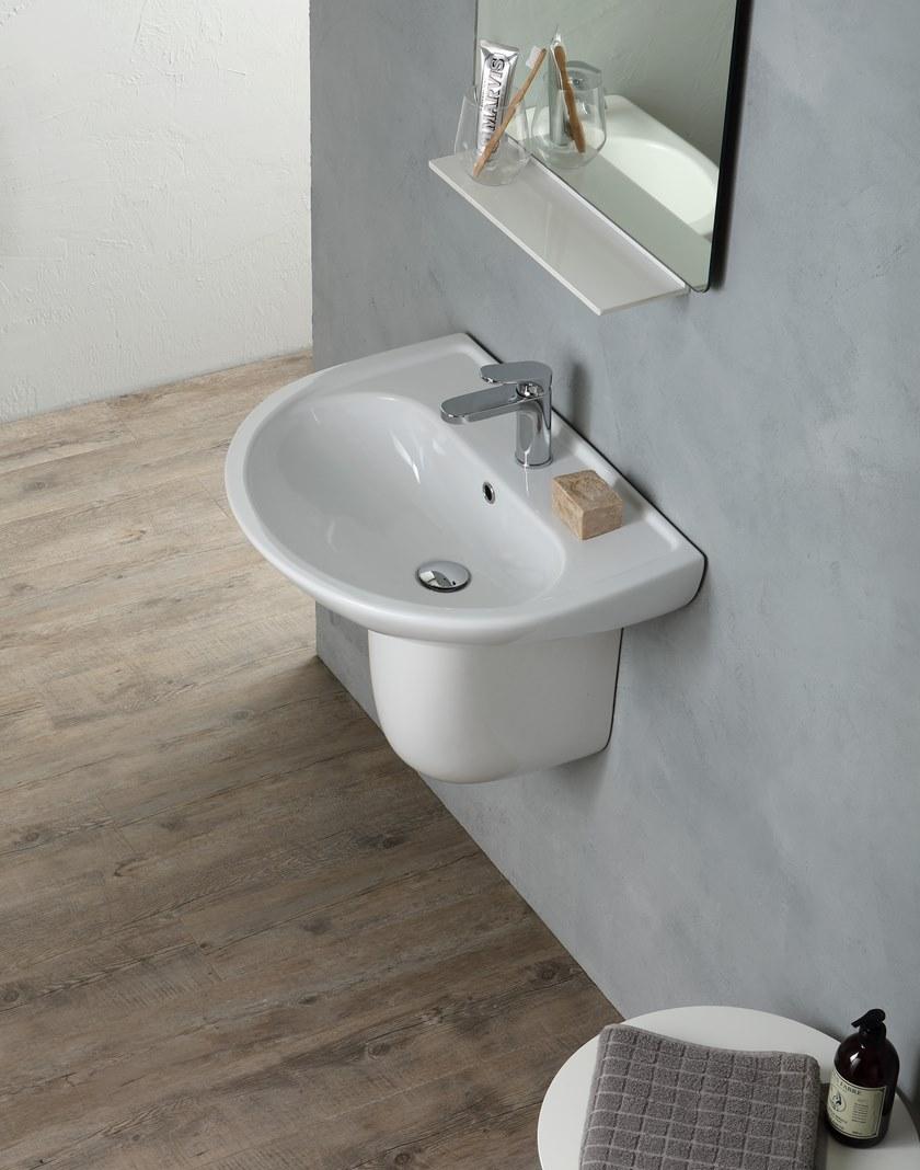 Rub9sco01 Полупьедестал для раковины овальная Olympia Ceramica RUBINO - Вид №2