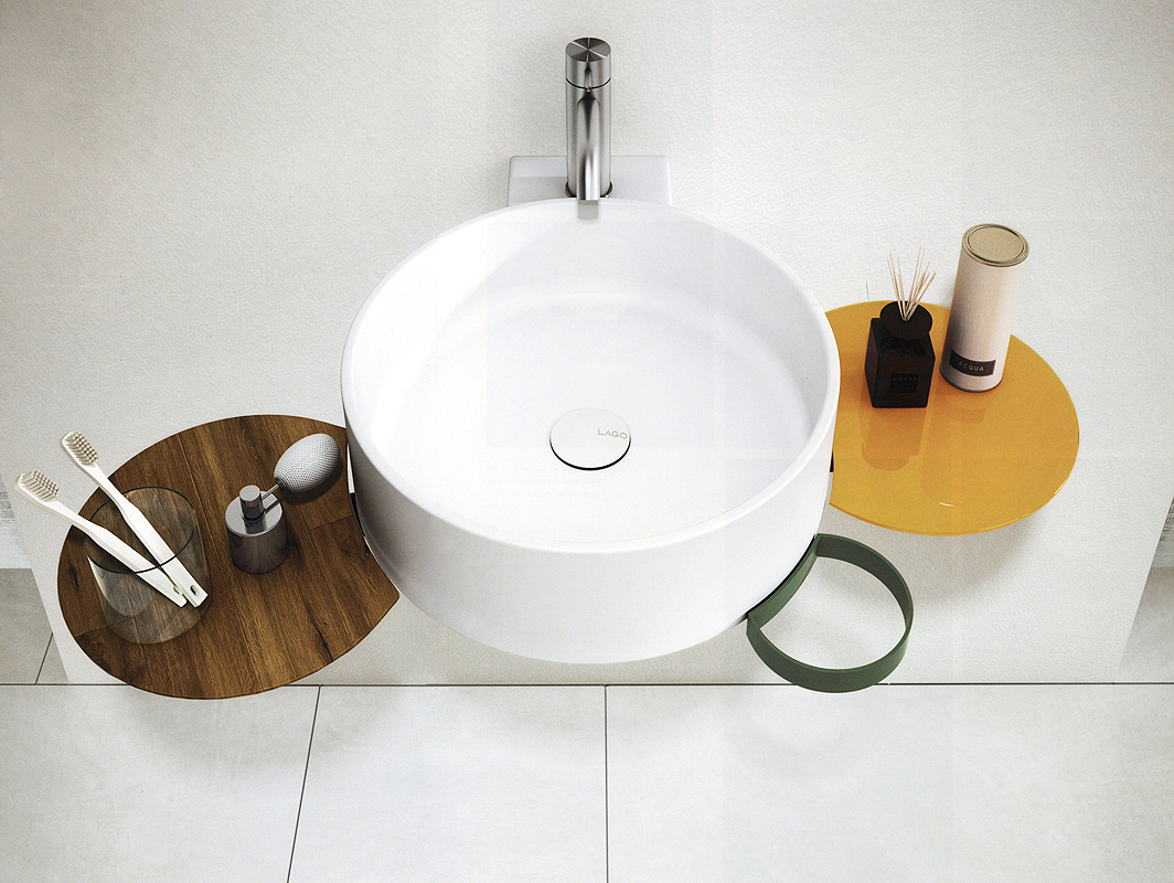 Композиция из модулей CELLULE LAGO 0168 Bathroom - Вид №1