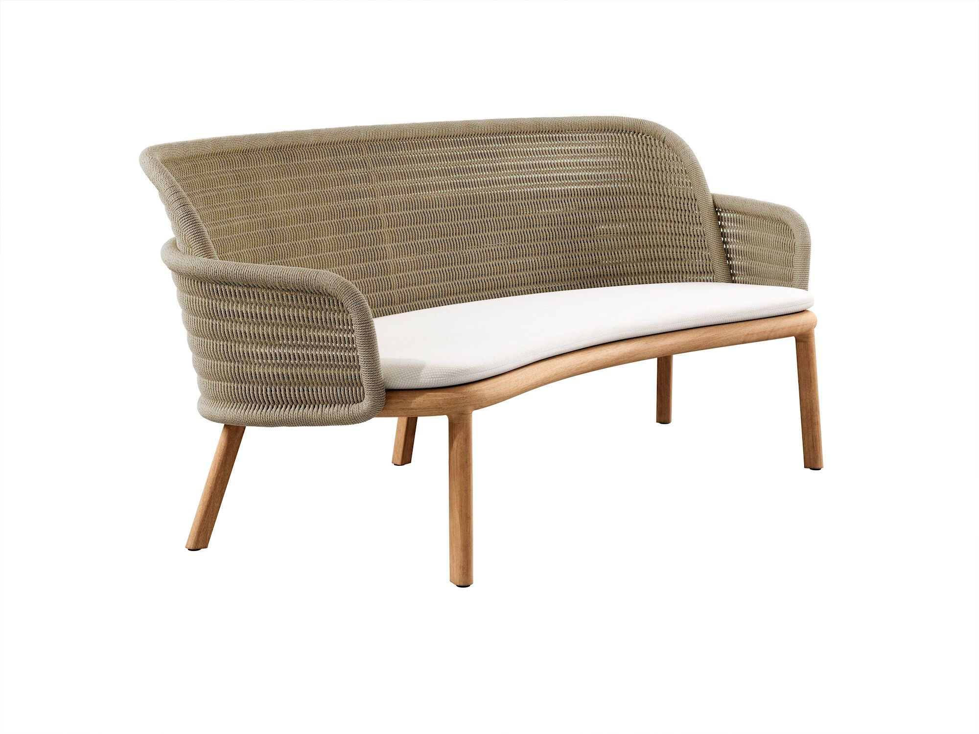 Диван из тикового дерева TRIBÙ Suro ARCH-00021057 - Вид №2