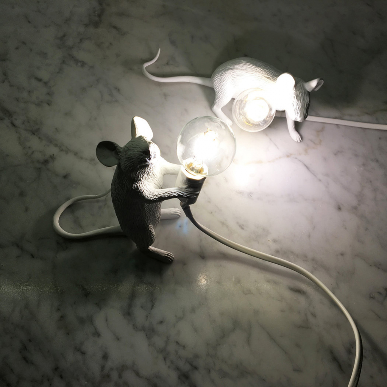 Настольная лампа 14885 от Seletti SELETTI ЖИВОТНЫЕ, МЫШЬ 244941 Белый  - Вид №7