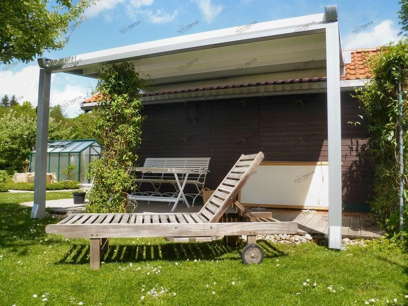 HELLA Пристроенная пергола из ПВХ со сдвижной крышкой Sintesi sun-id-1496092