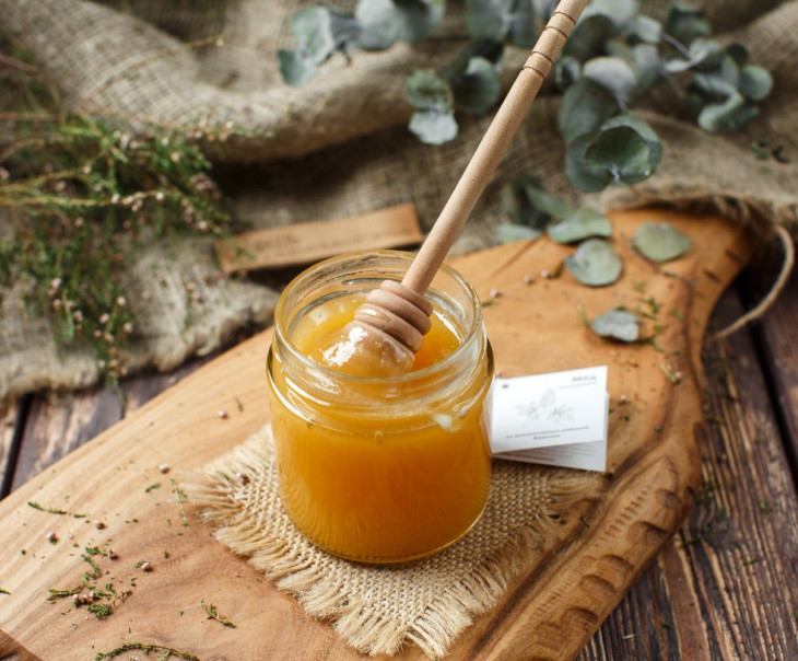 5903 Мед горный каштан_250 г. Урожай 2021 г. Вкусляндия  - Вид №1