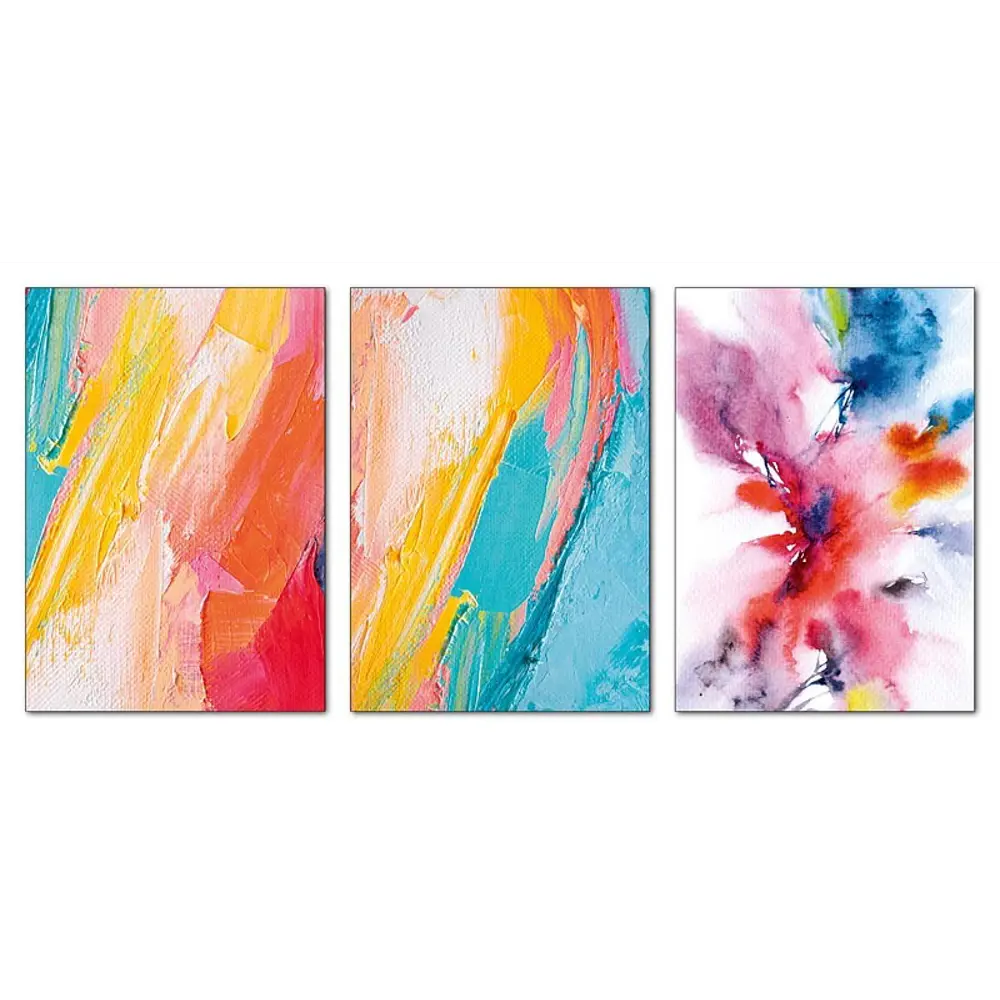 Набор постеров Абстракция цвета 21x29.7 см АРТ ДИЗАЙН STLM-2074041