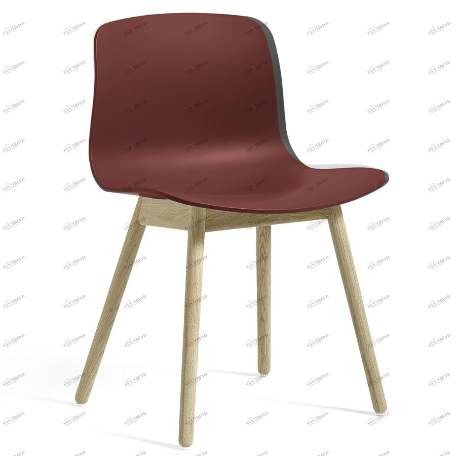 Стул AAC12, кирпичный со светлыми ножками Hay 931897