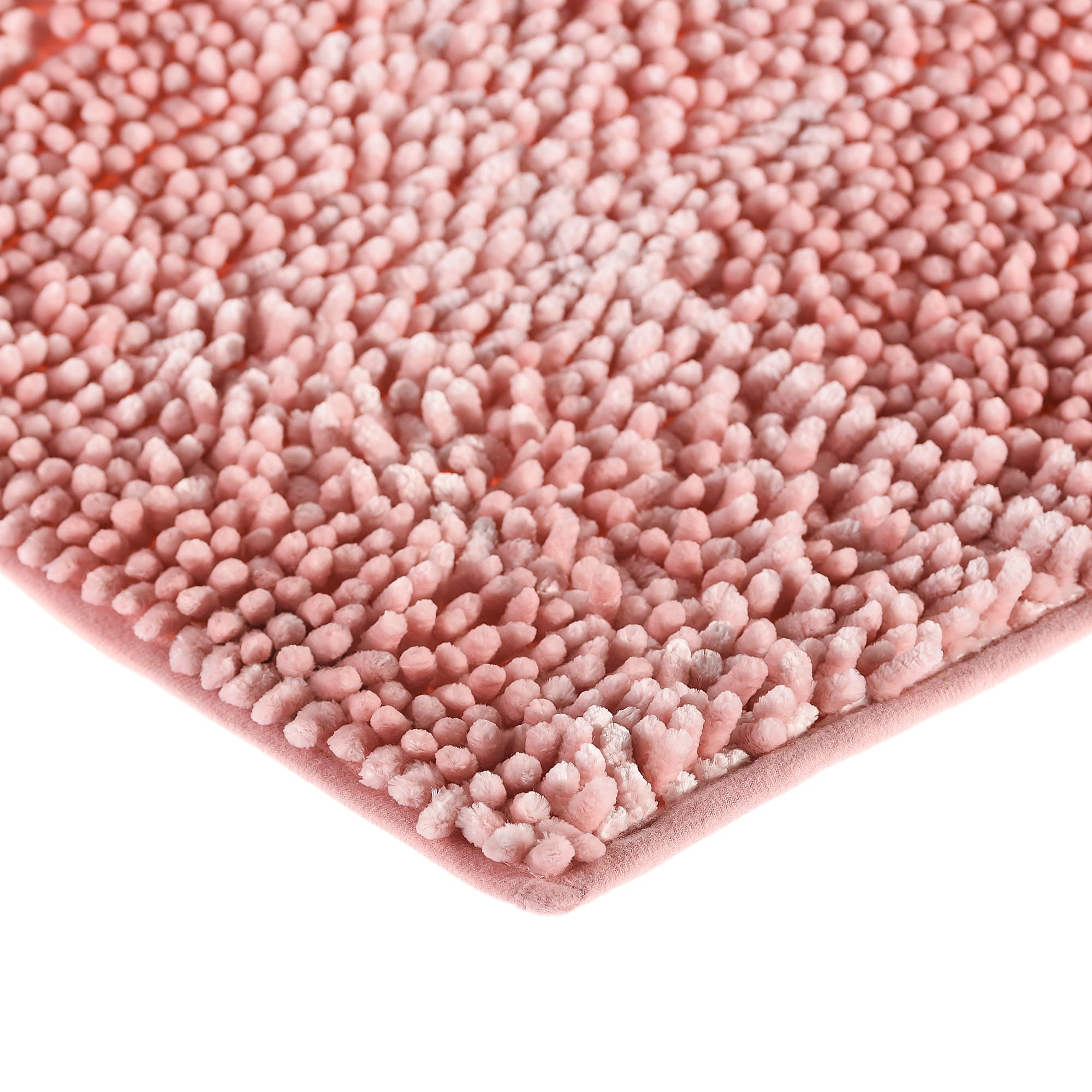 88109924 Коврик для ванной комнаты 40x60 см цвет розовый Lama Santreyd - Вид №1