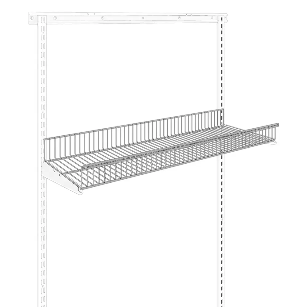 Стационарная корзина 90.3x8.5x34 см цвет белый ТИТАН-GS STLM-2032632 - Вид №1