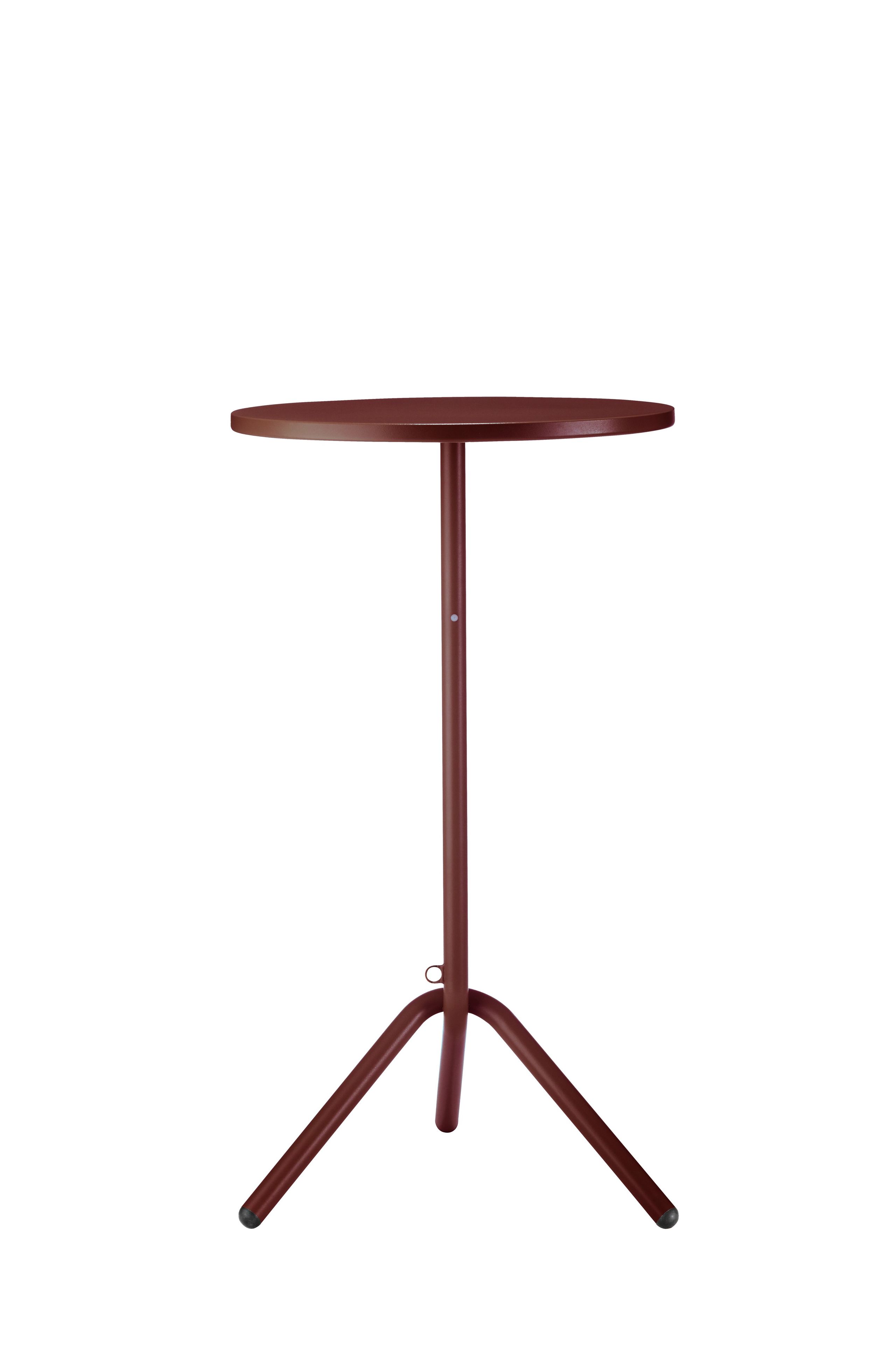 Высокий круглый стол с откидным верхом из листового металла COLOS ARCH-00029688 - Вид №6