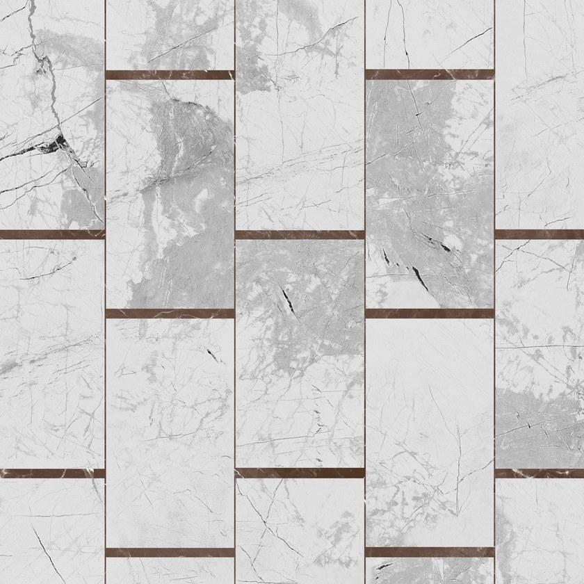 Геометрические виниловые обои с эффектом мрамора Cast icons Santreyd sun-id-1379071 - Вид №1