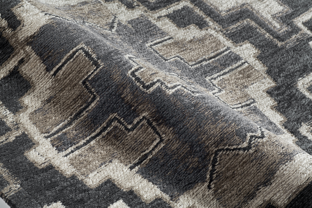 COLORISTICA Турецкий ковер Коричневый Totem Anthracite 160x230 - Вид №3