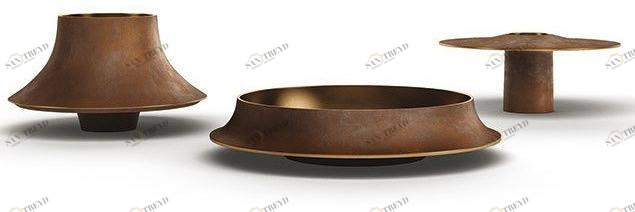 Agapecasa Вазы из бронзы sun-id-1459349