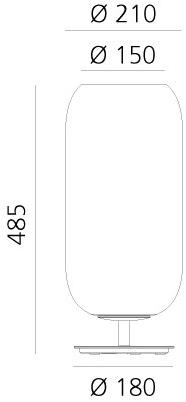 Artemide Светодиодная настольная лампа Gople sun-id-1444902 - Вид №8