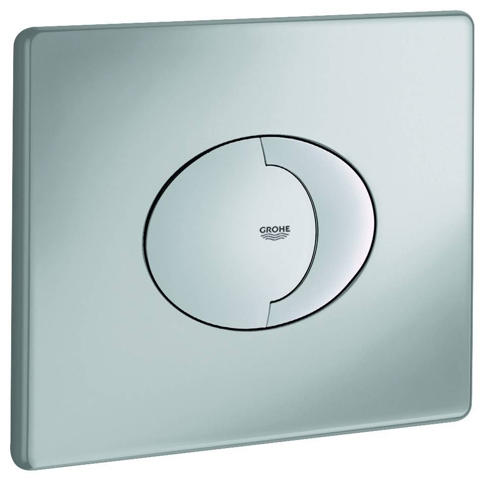 Панель смыва для унитаза GROHE Skate Air, горизонтальный монтаж, матовый хром (42305P00)