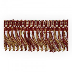 2015 Бахрома 95 мм №274 под золото/бордовый Gamma