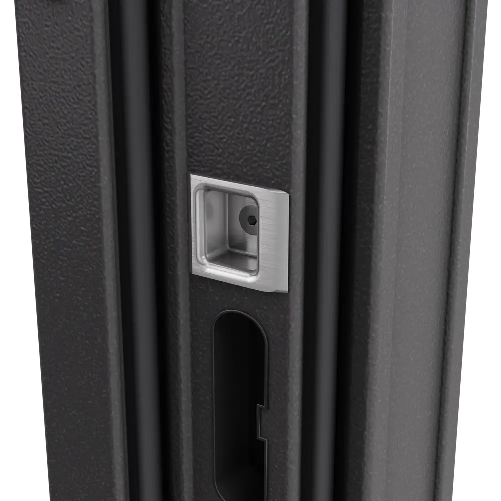 Дверь металлическая Ферн, 860 мм, правая, цвет дуб белый TOREX STLM-2112067 - Вид №6