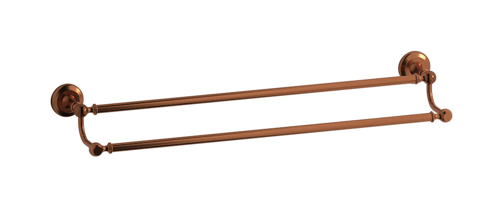 Двойная вешалка для полотенец WE ARE IB hr061rr Antique Copper Hermes