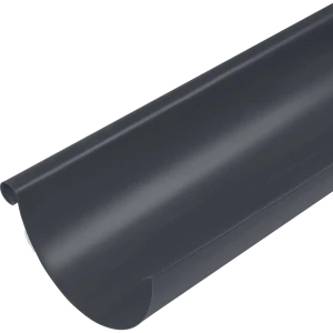 Желоб полукруглый 3000 мм Ø125 мм темно-серый