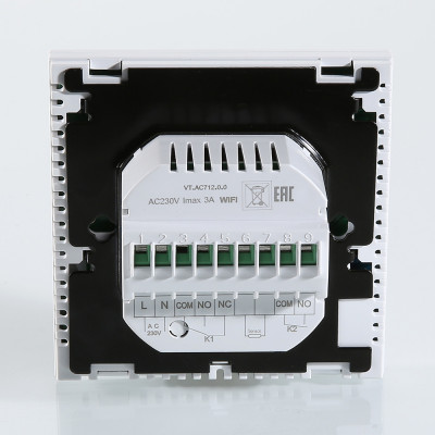 VT.AC712.0.0 Хронотермостат электронный комнатный с Wi-Fi Valtec 220 В  - Вид №6