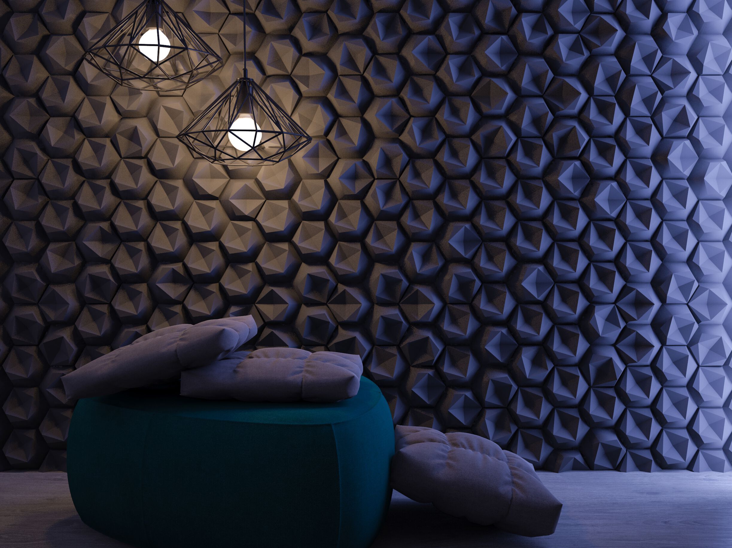 Трехмерное гипсовое покрытие WallDeco M-Modern ARCH-00143132