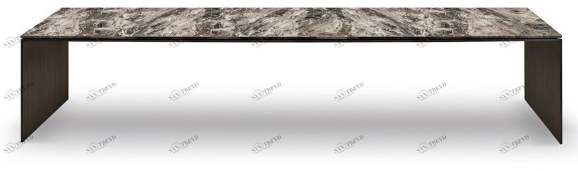 Minotti Прямоугольный мраморный стол Linha sun-id-1344958