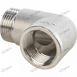 Угольник ВН 3/4" никель STOUT SFT0012000034