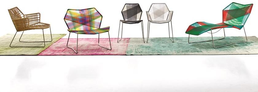 Moroso Шезлонг из технополимерной проволоки Tropicalia sun-id-1372537 - Вид №6
