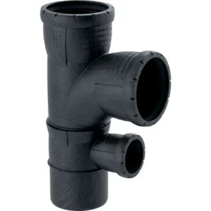 GEBERIT 393.558.14.1 Крестовина двухплоскостная комбинированная Geberit Silent-Pro 87,5°