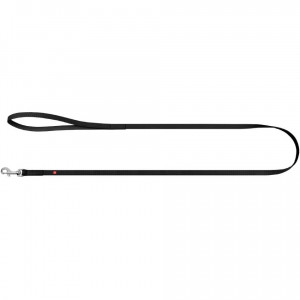 ПР0048410 Поводок для собак Waudog ширина 12мм, длина 122см черный COLLAR