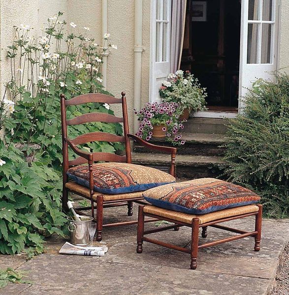 U740 Стул и пуфик ijlbrown  - Вид №3