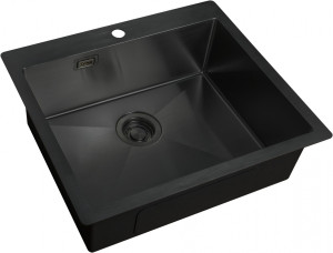 Мойка кухонная ZorG Light ZL R 590510 GRAFIT из нержавеющей стали, графит