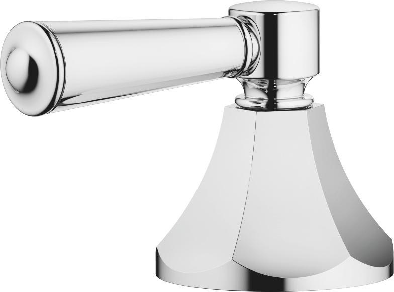 20000371-00_1_11170370-00_1 Вентиль боковой запирание влево горячий - хром Dornbracht Madison