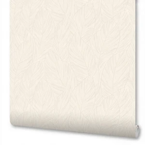 Обои Wallsecret Madeira: бежевые флизелиновые с растительным орнаментом 89398145