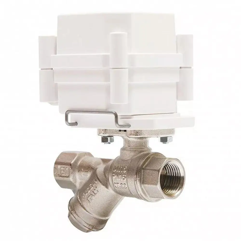 91369009 Кран шаровой с электроприводом Gidrolock Professional 12V Bugatti 1/2" внутренняя-внутренняя резьба STLM-0803663