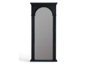 Напольное зеркало с деревянной рамкой