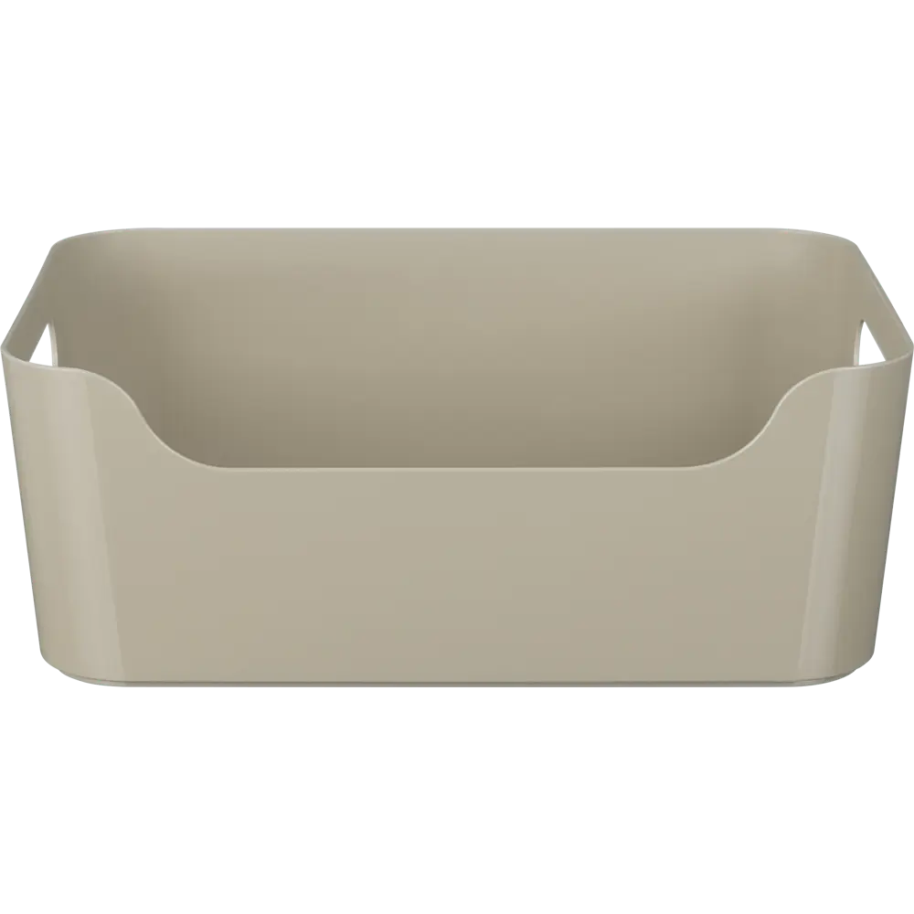 Корзина Scandi 34x24x14 см 10 л пластик цвет светло-серый 83082269 STLM-2072925 Santreyd  - Вид №3